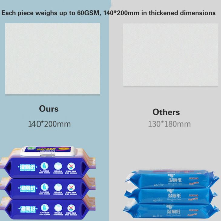Flushable Toilet Wipes